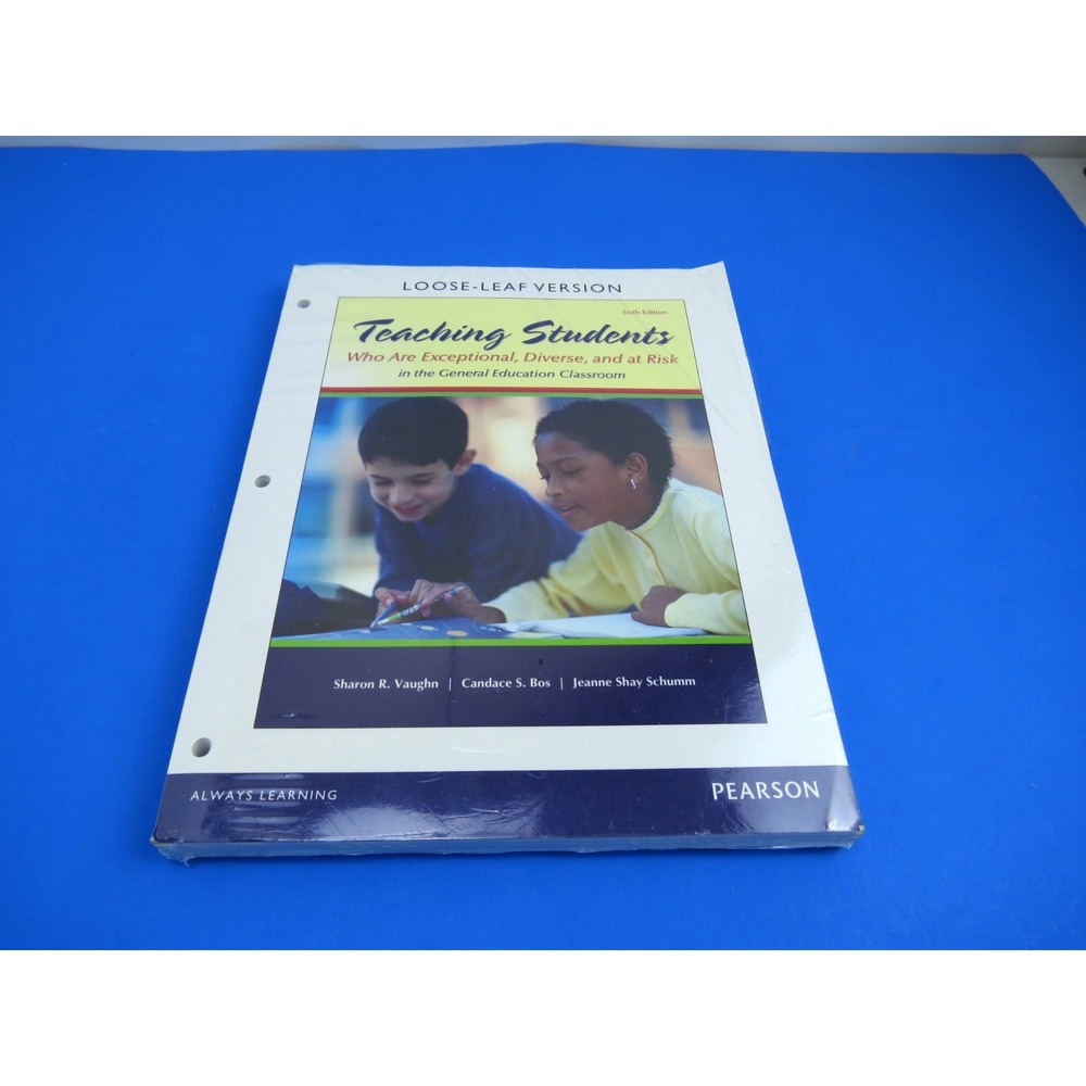 Pearson Teaching Students Exceptional At Risk 6th Ed Loose-Leaf 9780132836739